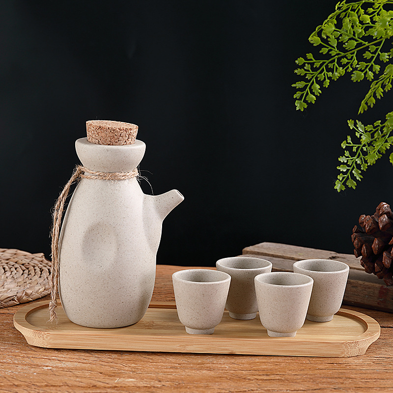 Ceramic Sake Pot Drinkware Set