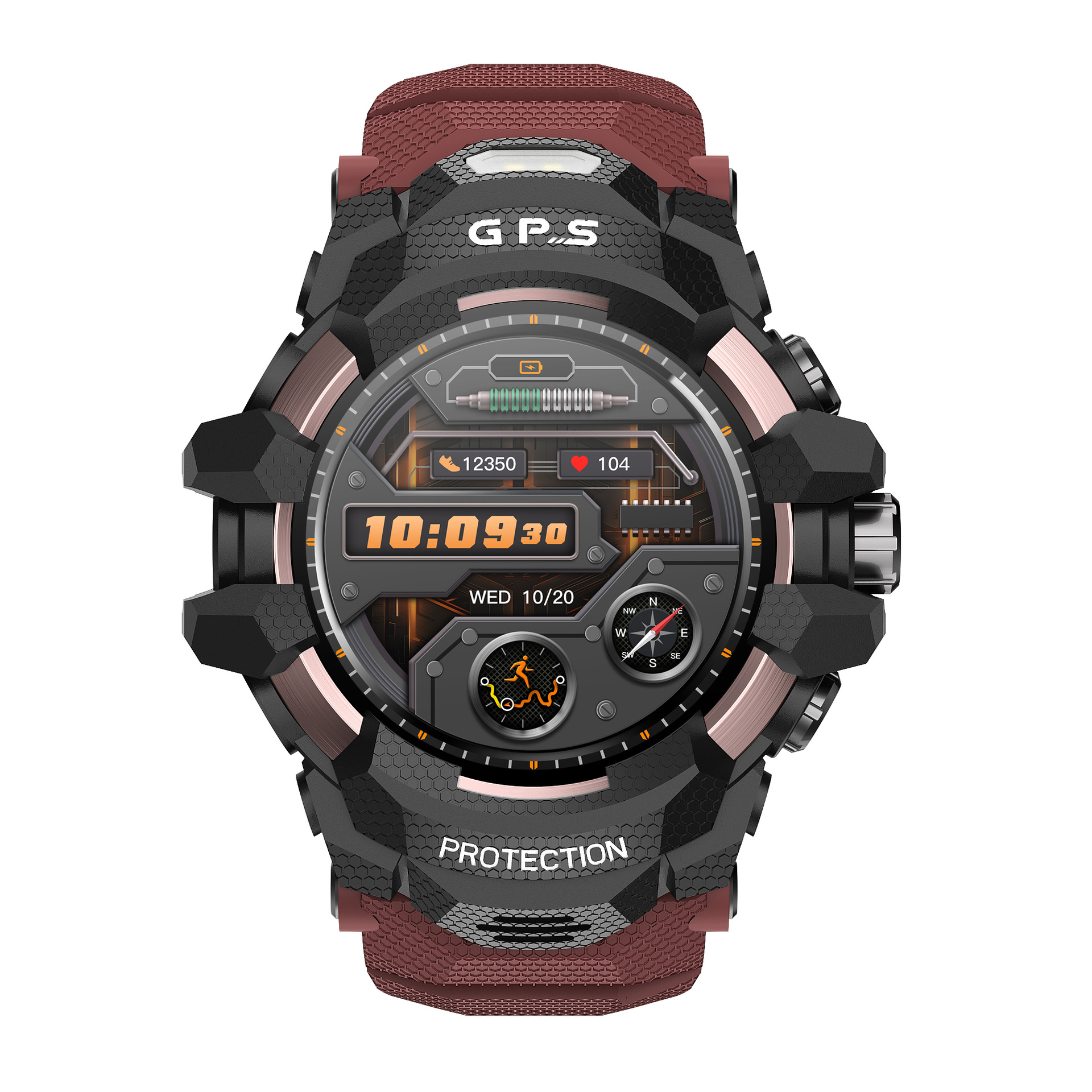 Outdoor Sport Smart Watch Bluetooth Calling 4