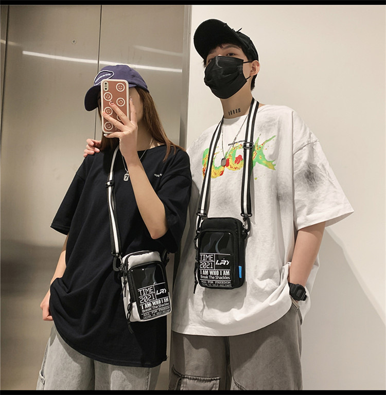 Work Clothes Sports Hip-hop Satchel — foto 7