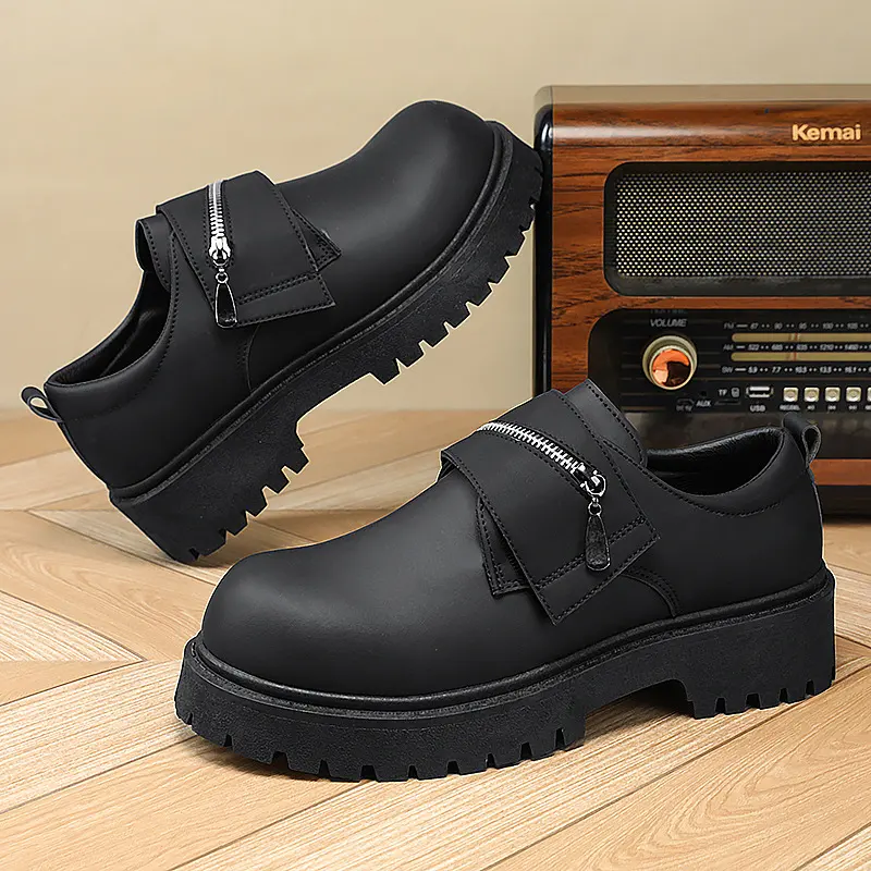 Casual New Platform Leather Shoes for Men