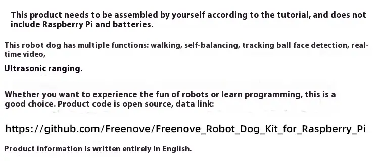 Raspberry Pi Robot Dog Face Recognition