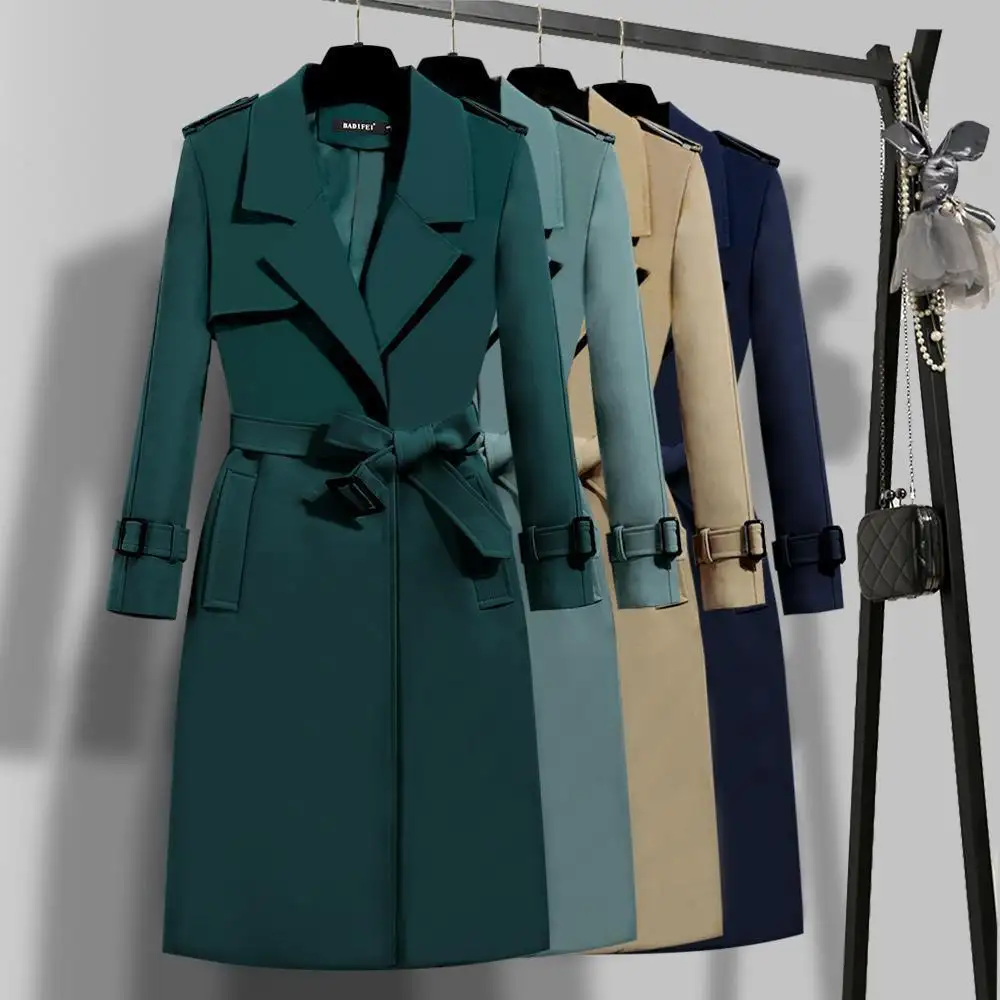 Elegant Clothing Fashion Spring and Autumn Coat