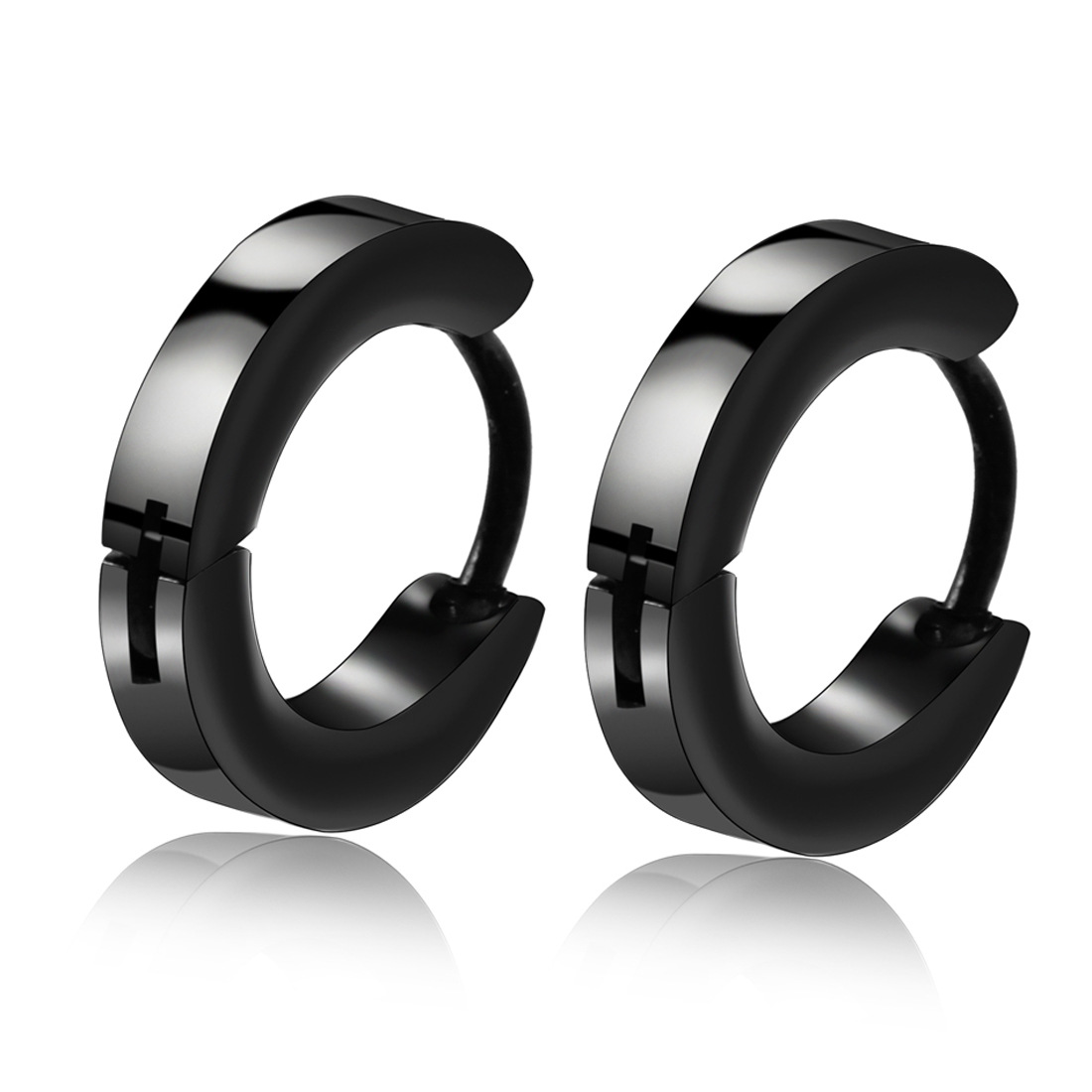Minimalist Stainless Steel Earrings — photo 1