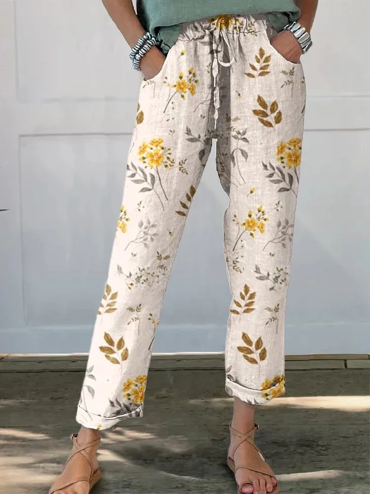 Women's Casual Slacks Printed Fashion - 20 Style-2Xl