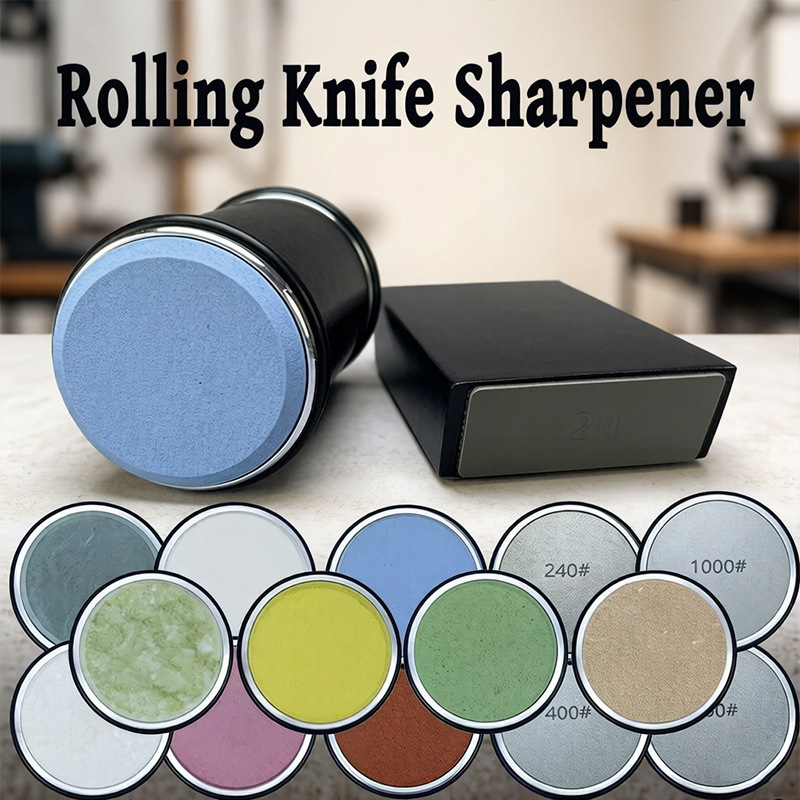 Kitchen Knife Sharpener With Diamond Sharpening Stone