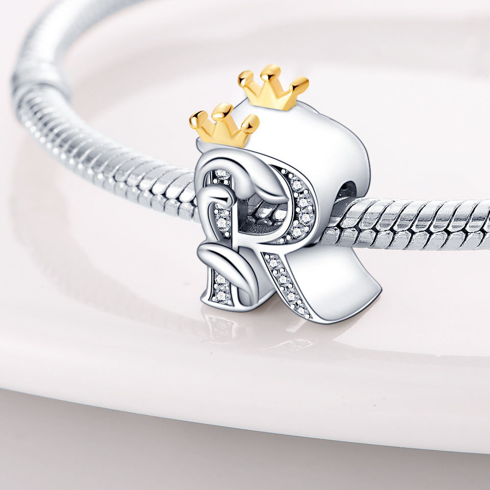 Original Hanging Ornament In Letters Bead Bracelet