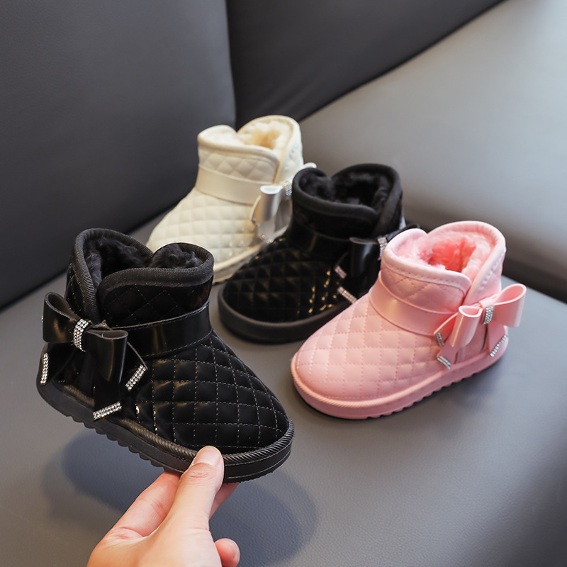 Girls' Snow Boots Fleece-lined Thick Waterproof — foto 3