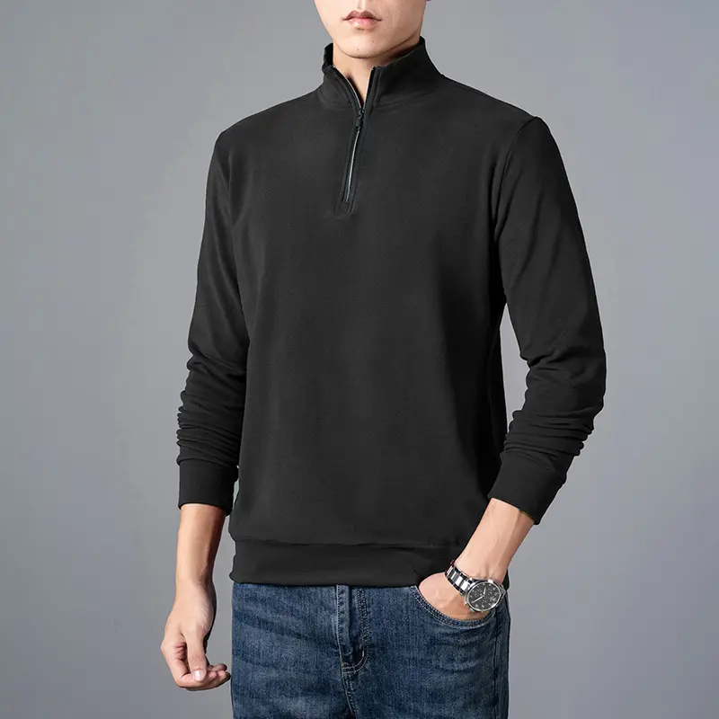 Mens Sweater Trendy All Match Casual Long