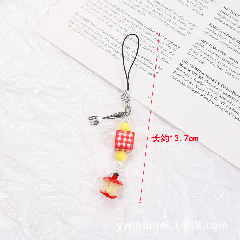 Mobile Phone Earphone Bag Pendant Personality Bag Pendant Keychain 4