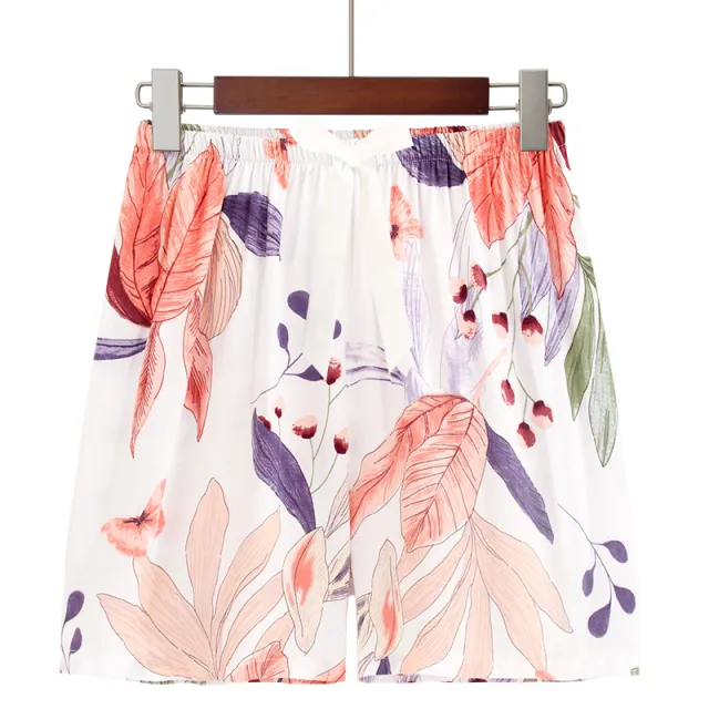 Plus Size Size Women's Homewear Pajamas Broadleaf Shorts Xl - Shop at LoveMi