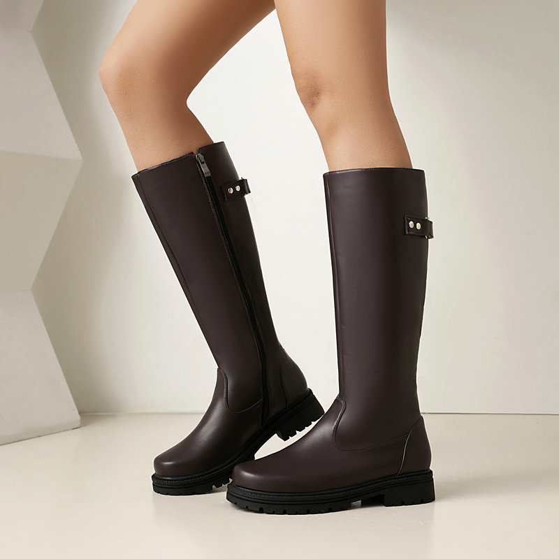 Women’s Retro British-Style Riding Boots