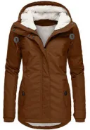 Brown Hat String Clip
