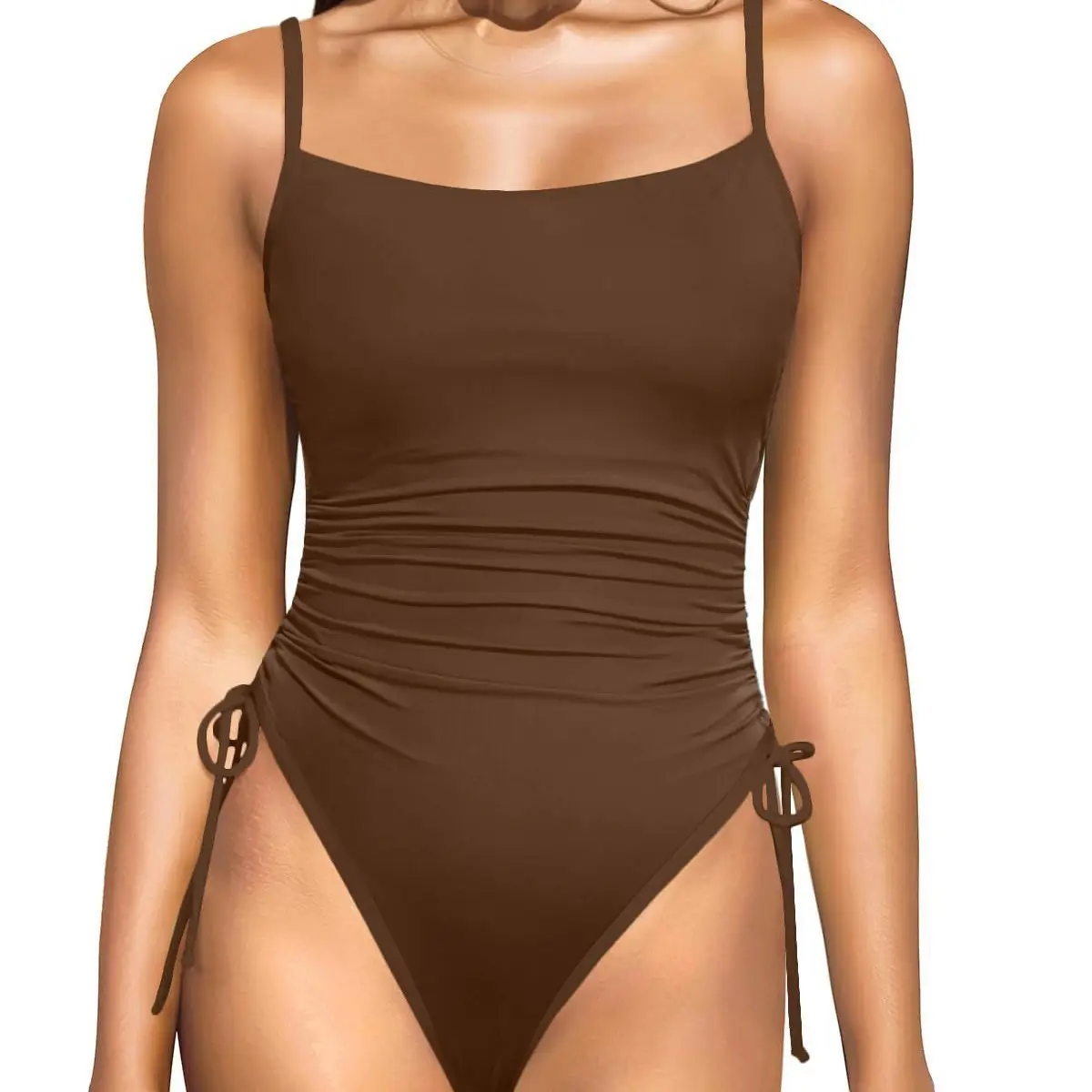 Women's Spaghetti Straps One-piece Swimsuit