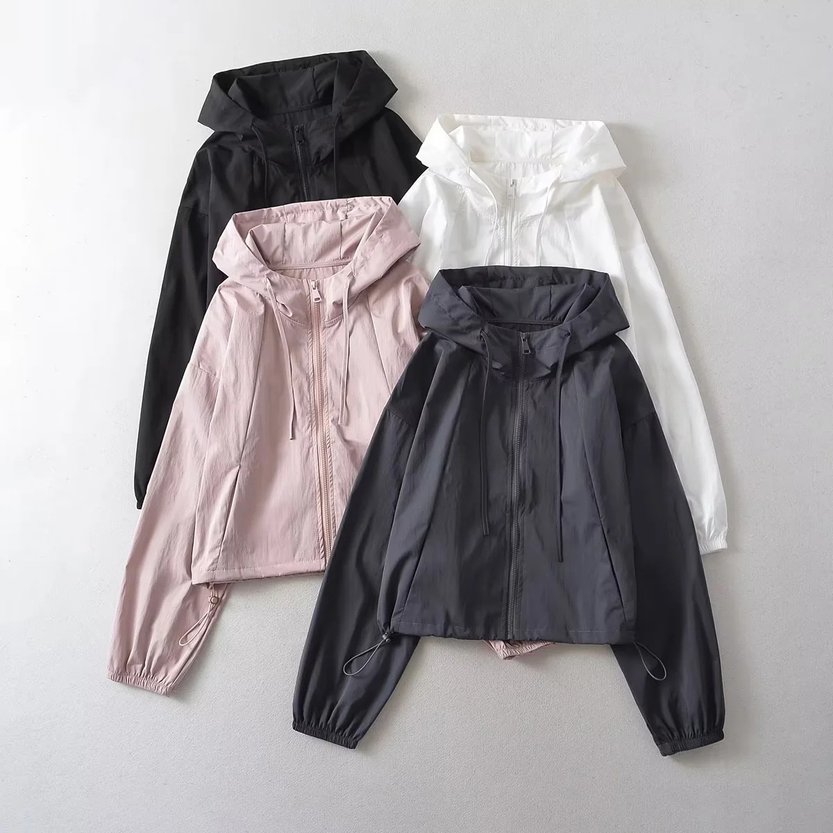 Women's Casual Zip-up Long-sleeve Jacket
