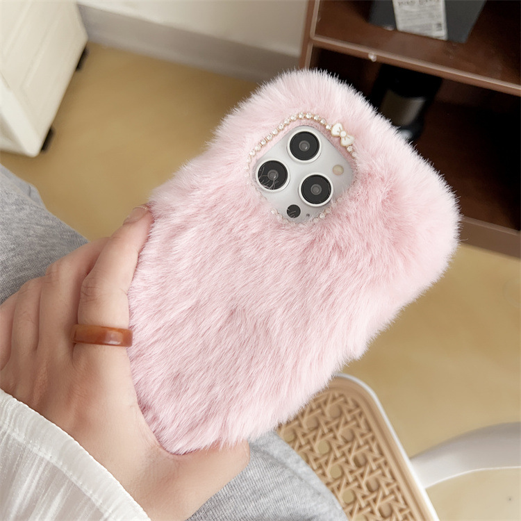 Title 18, Autumn And Winter Plush Sets Of Warm Phone Case