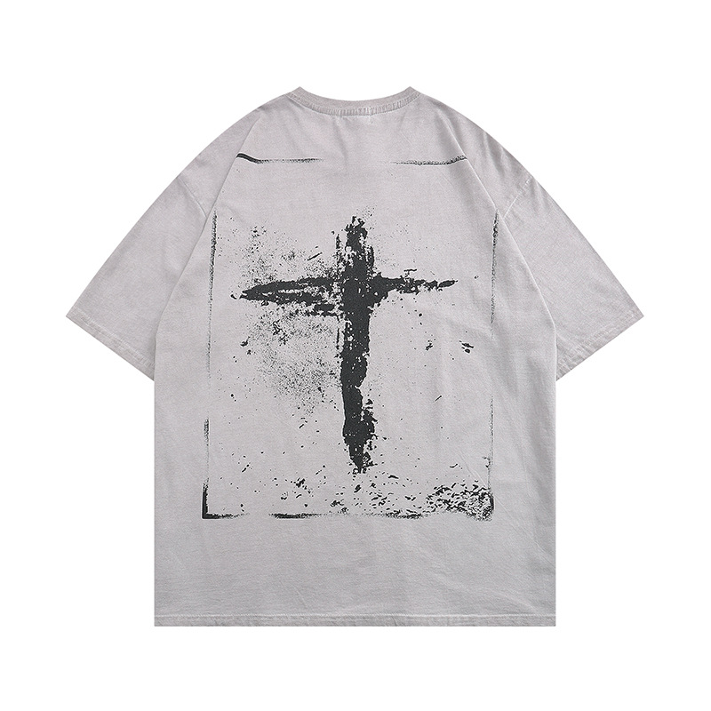 Fashion Personality Men's Loose Half Sleeve
