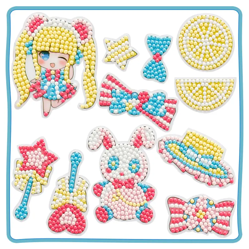 Children's Diamond Painting Notepaper Handmade Diy Creative Educational Toys