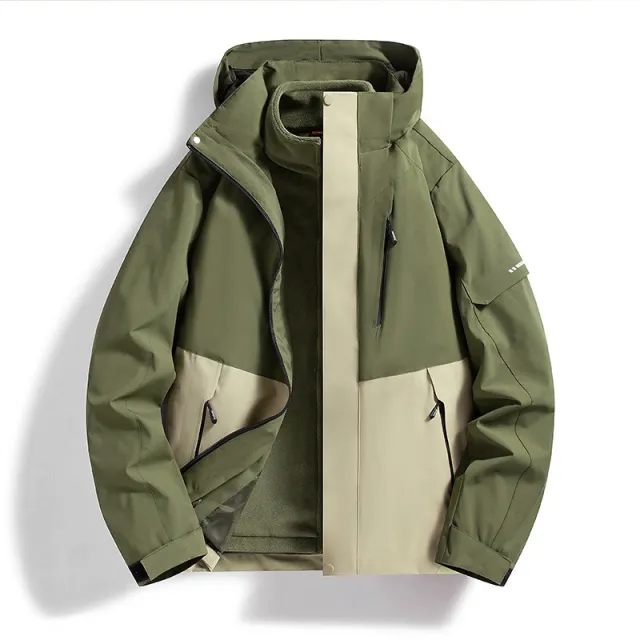 Women's Gore Tex Jacket Three in one Waterproof New Olive Khaki - Shop at LoveMi