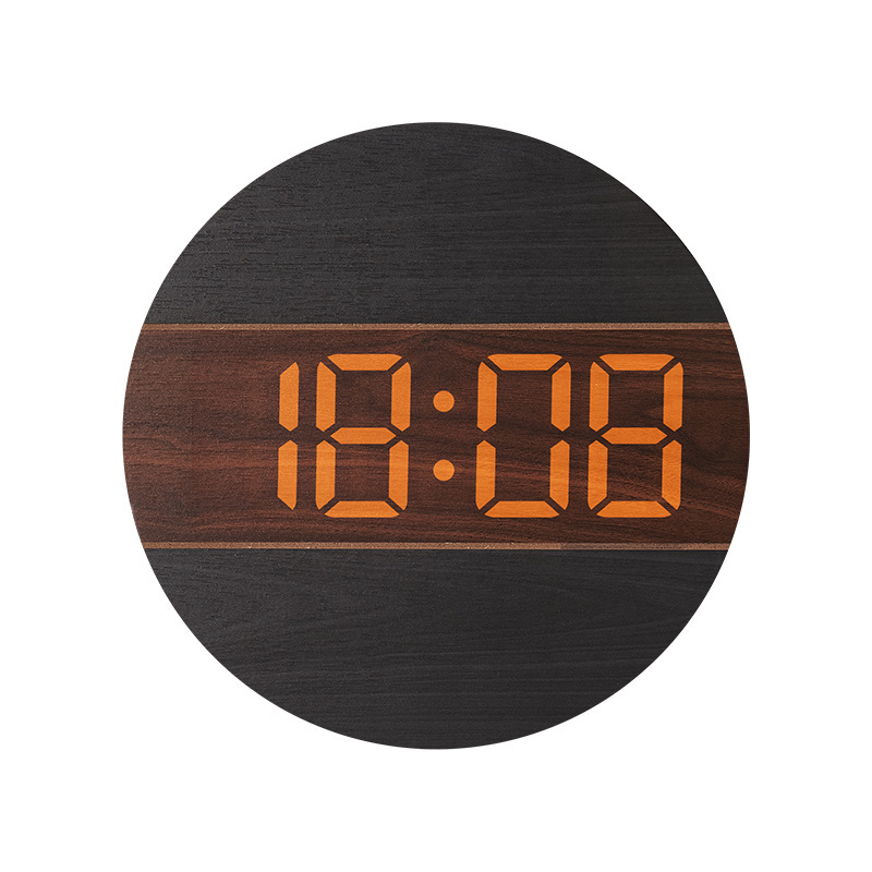 Creamy-style Home Wall Clock With A Unique Design