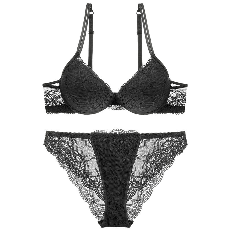 Sexy Lingerie Deep-V Lace Bra For Women
