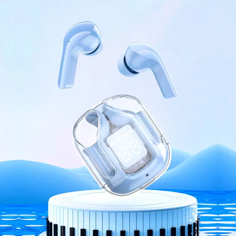 Transparent Case Space Capsule True Wireless Bluetooth