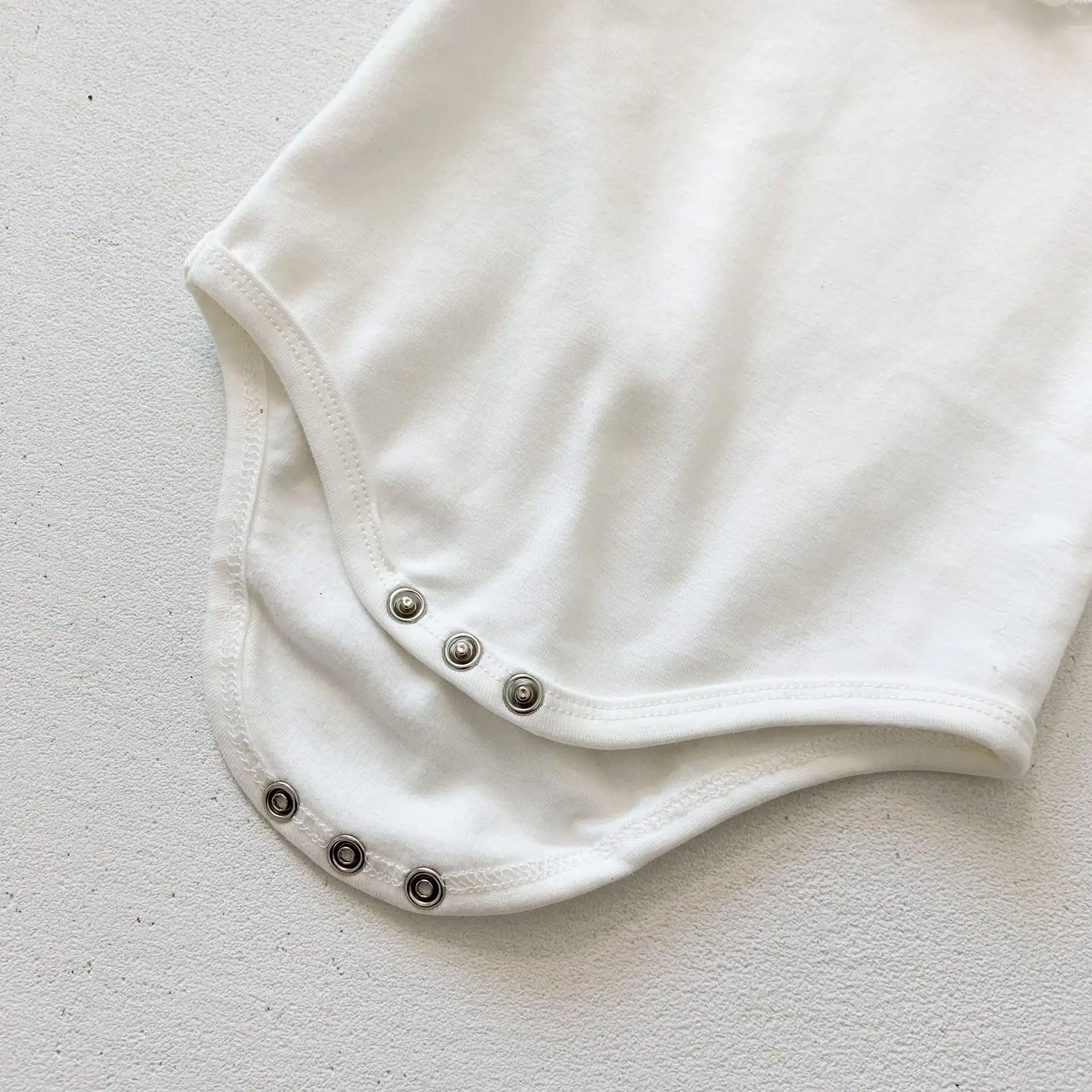 Lace Collar Cotton Baby Bodysuit Base Clothing Outwear Baby Jumpsuit Romper