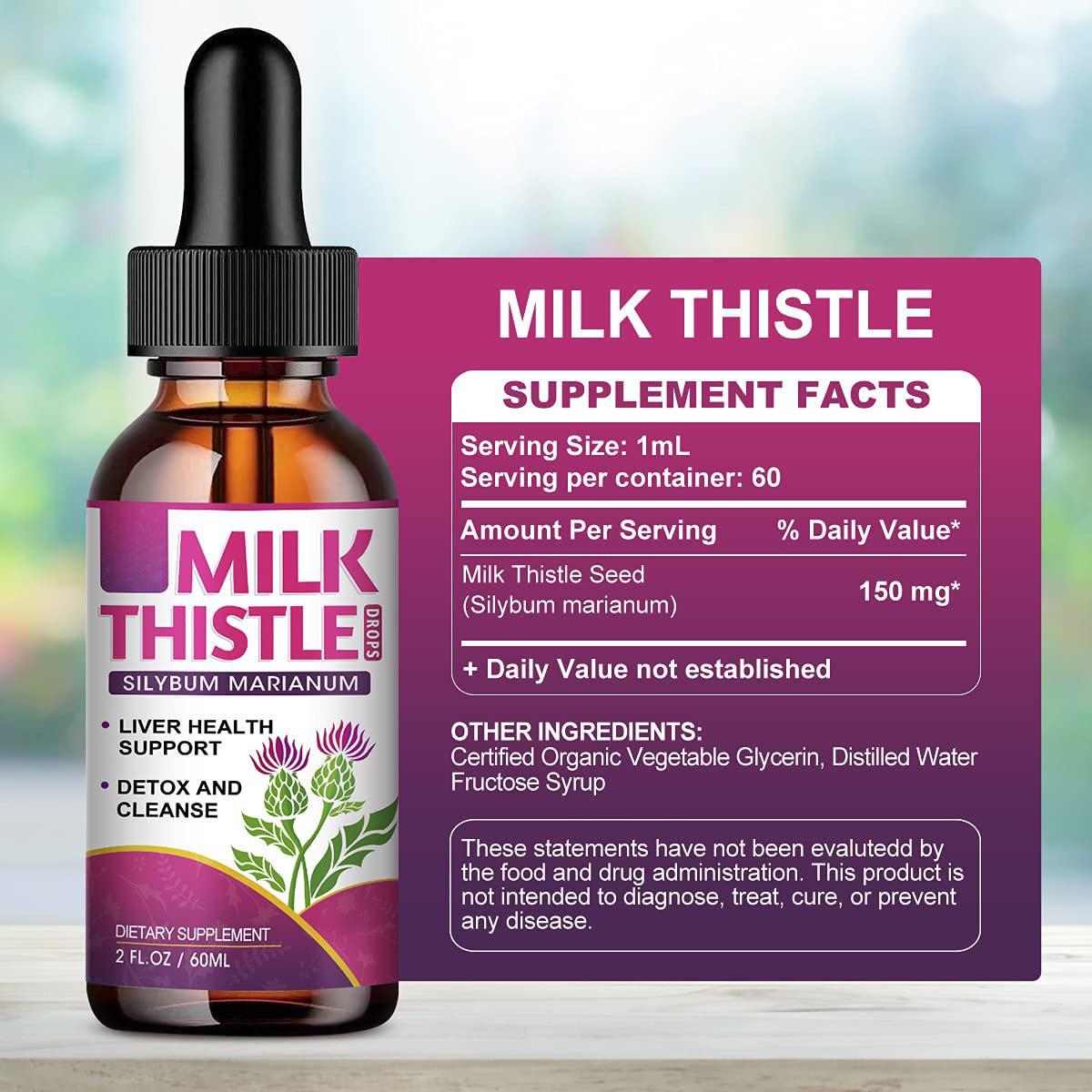 Title 1, Milk Thistle Drops