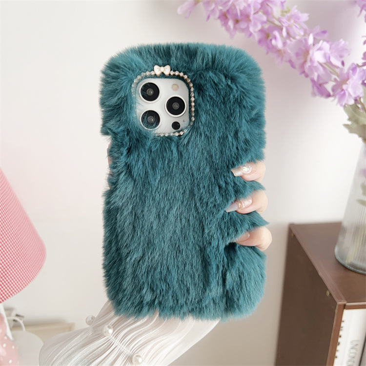 Title 23, Autumn And Winter Plush Sets Of Warm Phone Case