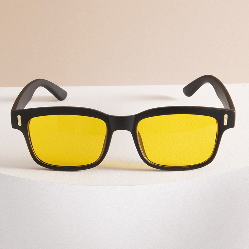 Retro Small Box Rice Nail Style Personalized Sunglasses With UV Protection - Image 4