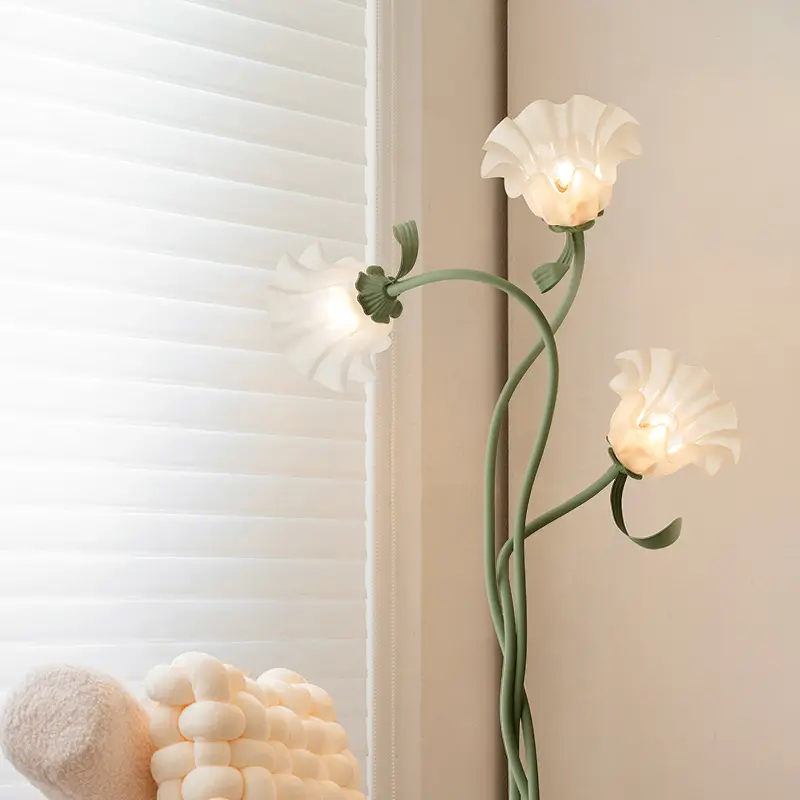 Cream Style Floor Lamp Living Room French