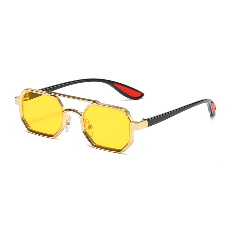 Gold Frame Yellow Lens