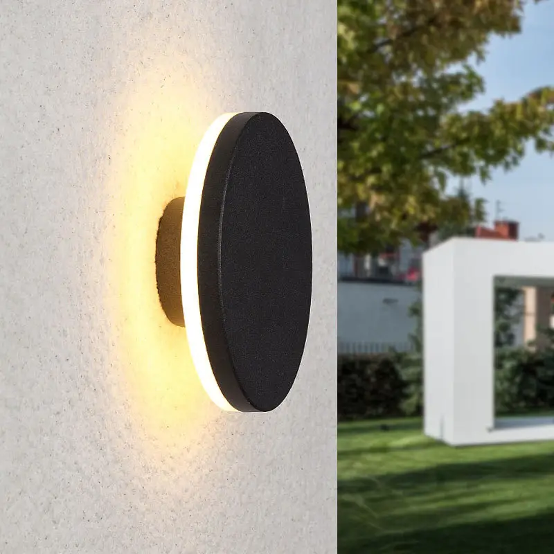 Led Outdoor Wall Lamp Simple Exterior Waterproof