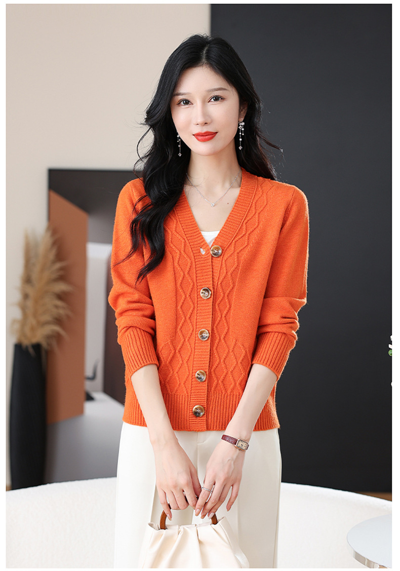 Title 9, Spring And Autumn Outer Wear Cropped Sweater Co...