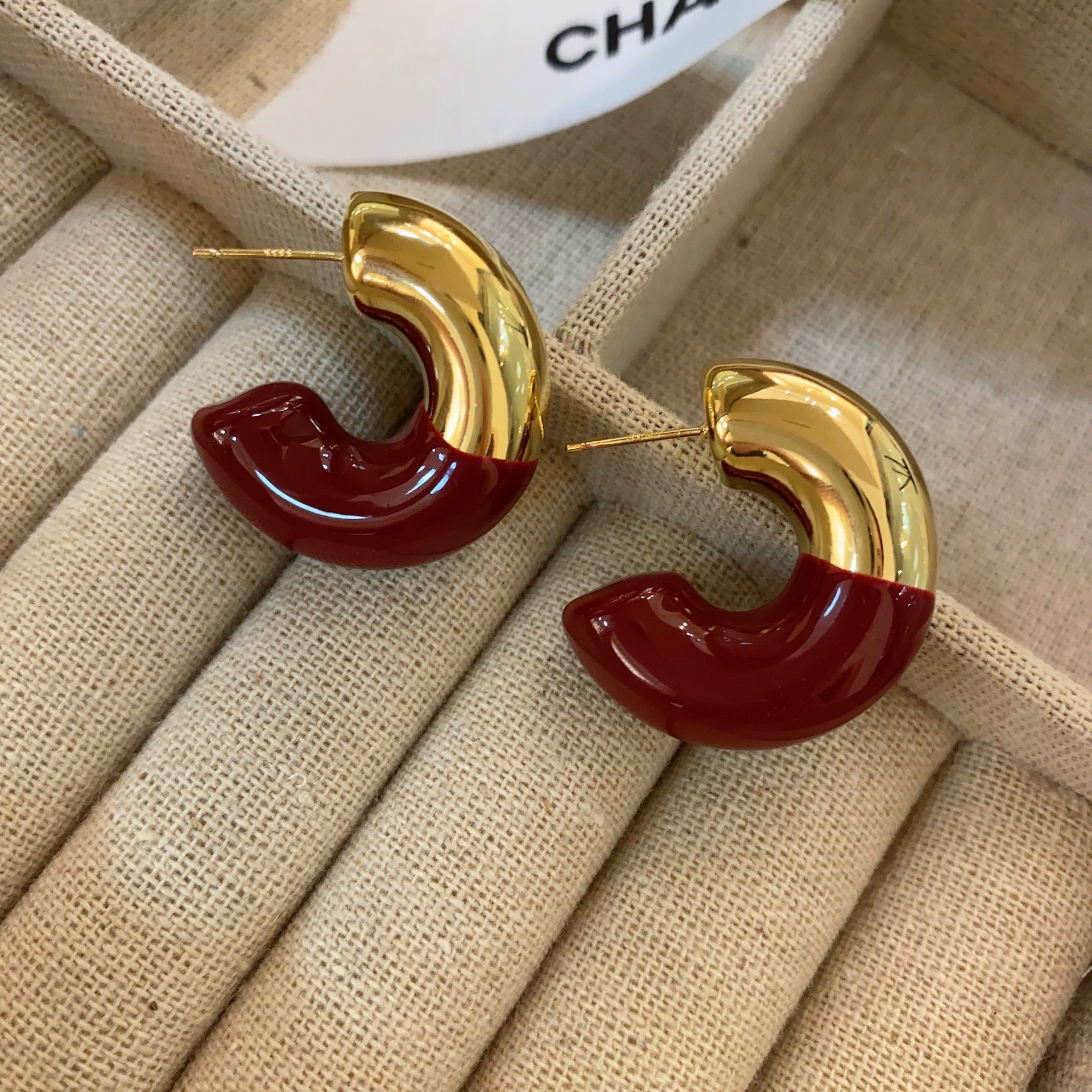 Fashion Enamel Drip Glazed Earrings For Women