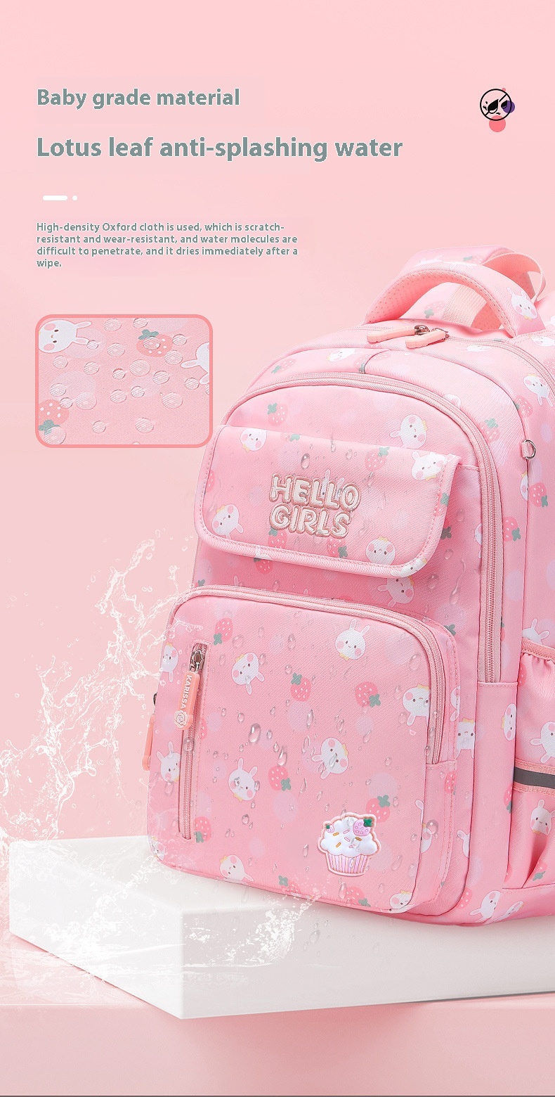 6-12-year-old Primary School Children's Backpack Large Capacity Schoolbag