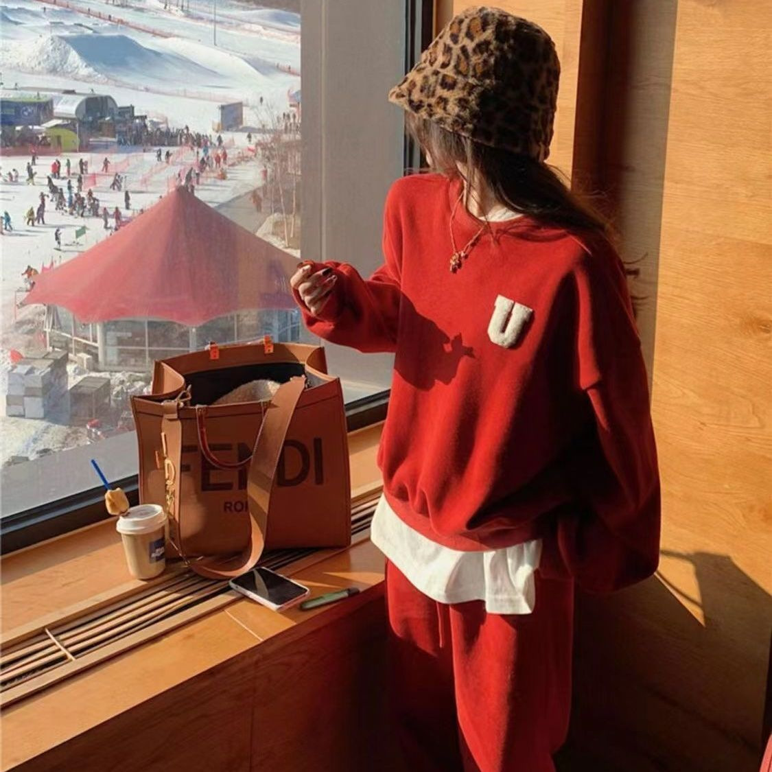 Casual Fashion Sports Set Women's Spring And Autumn New Loose