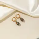 Waterdrop-shaped Natural Stone Earrings For Women view 11