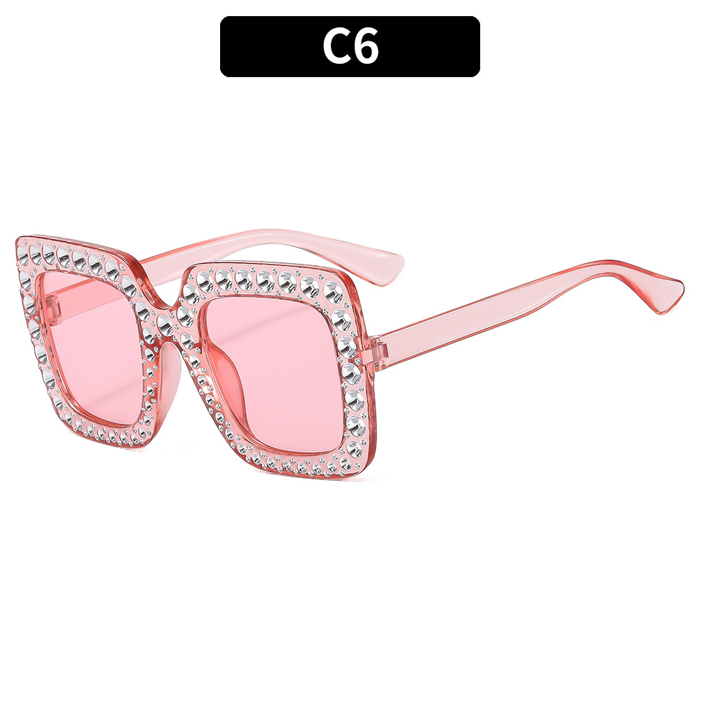 Plastic Box Sunglasses Fashion Personality Trend - Image 6