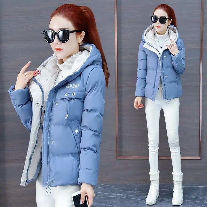 New Down Cotton Jacket Winter Coat Women's Clothing Loose Thick