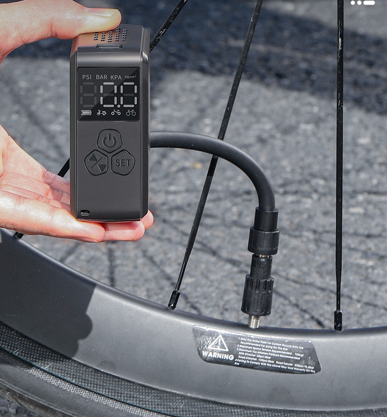 Mini Electric Tire Portable High Pressure American French Valve Road Mountain Bike Riding Air - Image 11