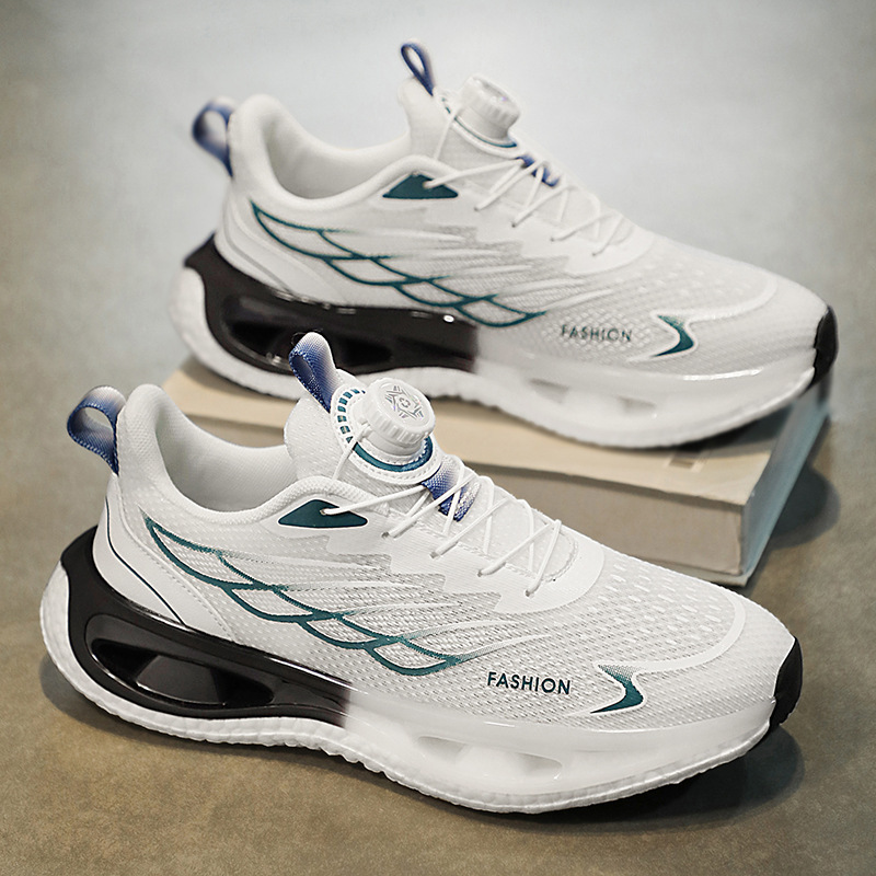 Shock Absorption Rotating Youth Button Sneaker - Image 2