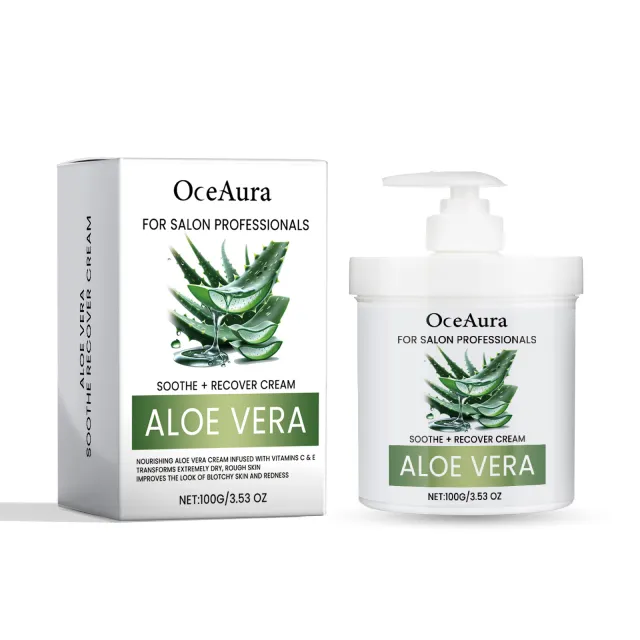 Aloe Repair Moisturizing Cream Soothing After Sun Exposure 100G - Shop at LoveMi