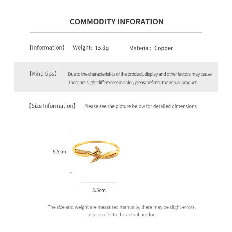 18K Gold Plated Zircon Bracelet overview