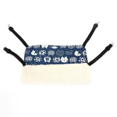 Home Creative Pet Hammock Hanging Nest Removable And Washable - Winter Blue Cat - View 1