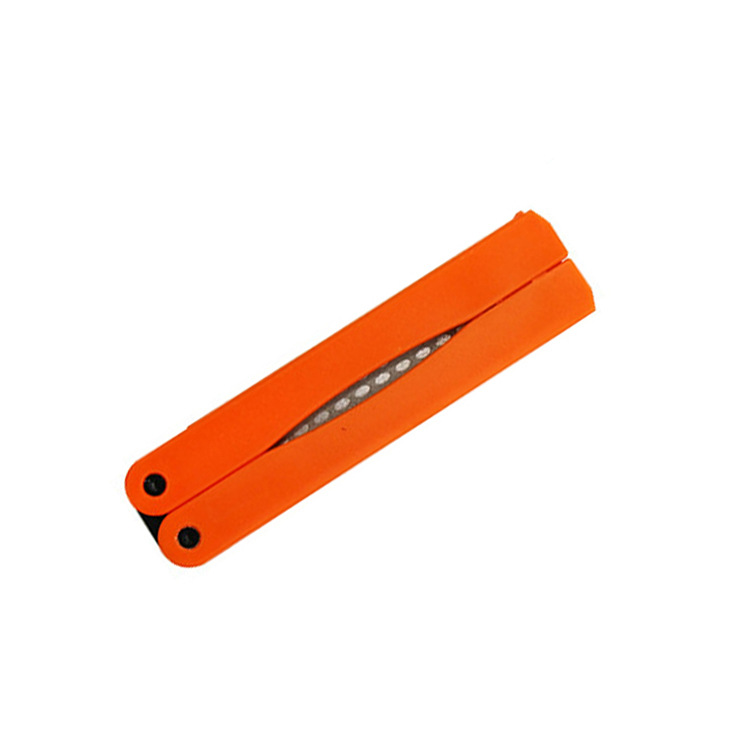 Double-sided Outdoor Portable Grinding Knives Folding Fan-shaped Sharpener