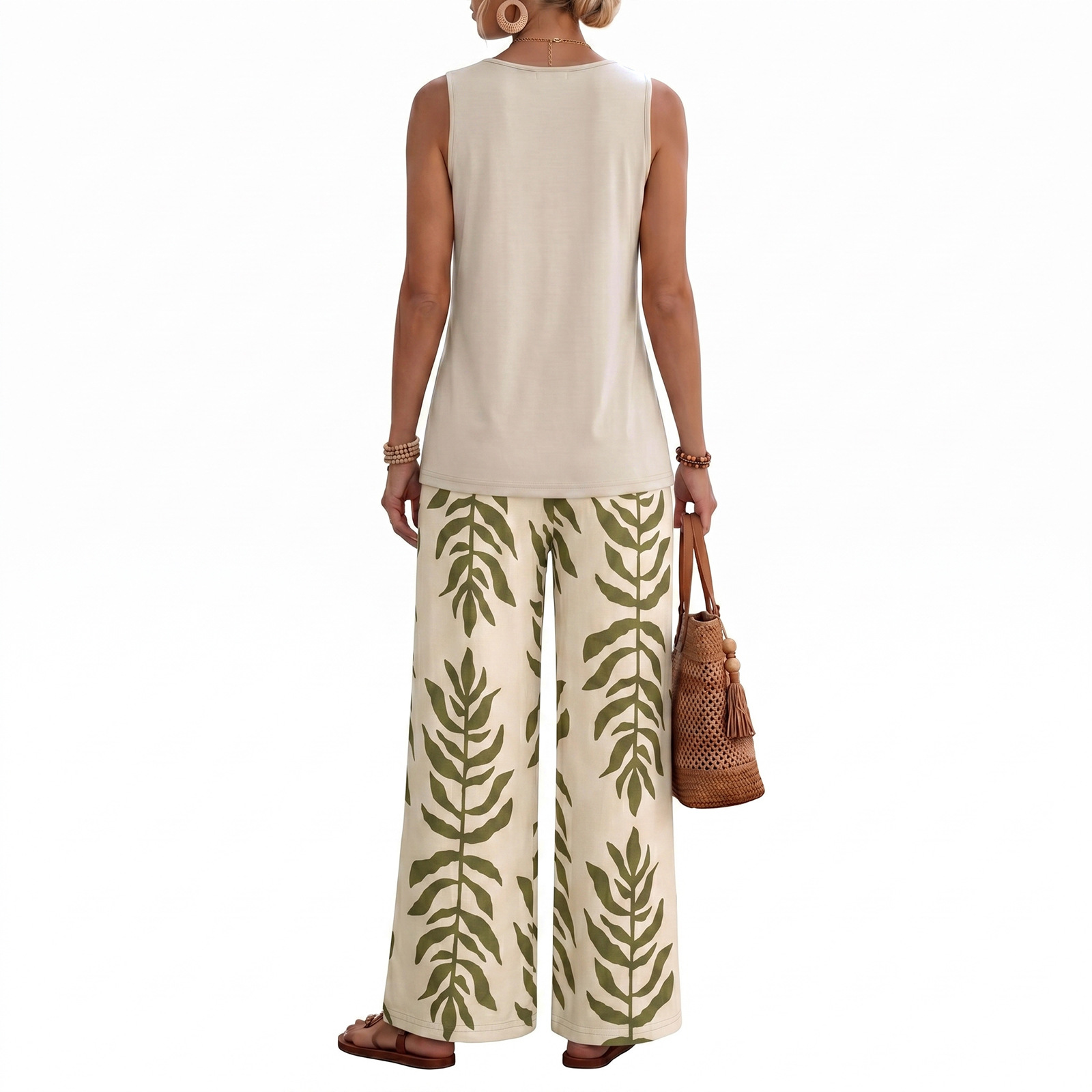 New Printed Vest And Pants Two-piece Set F36df3af 6a57 4c6d Bb31 97671248c6f5