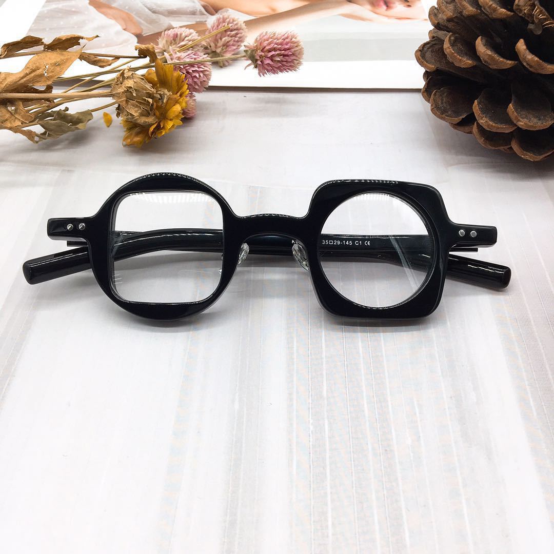 Leopard Print Vintage Acetate Glasses Frame - Image 8