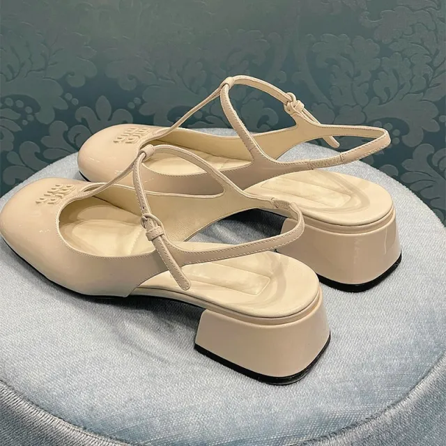Women's Fashion Low cut High Heels Apricot - Shop at LoveMi