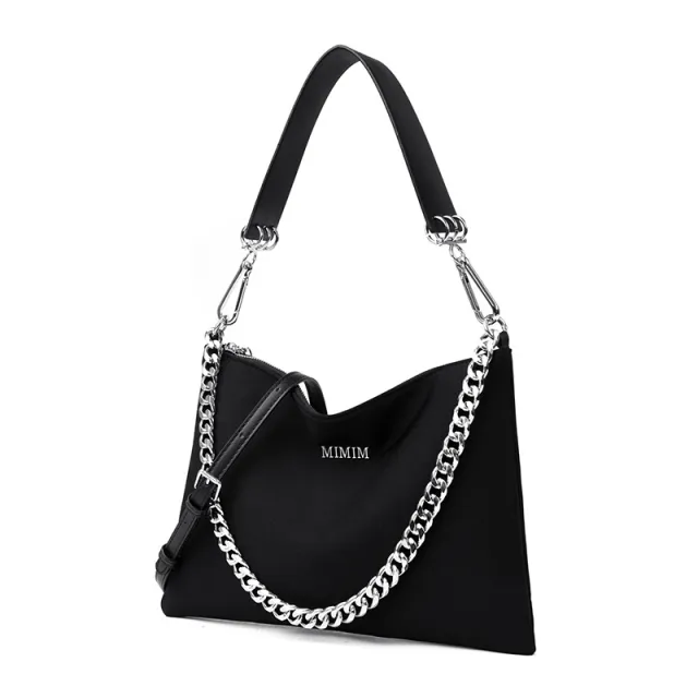 Lightweight And Large Capacity Waterproof Oxford Cloth Tote All matching Black - Shop at LoveMi