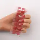 Manicure Full Stickers Solid Color 16 Small Stickers European And American Simple Nails view 26